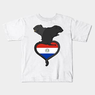 Gerbil Paraguay (dark) Kids T-Shirt